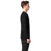 Urban Classics - Basic Henley Longsleeve shirt - Zwart Product image